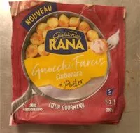 Suhkru kogus sees Gnocchi farcis carbonara