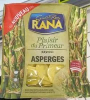 Suhkru kogus sees Ravioli asperges