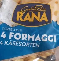 Suhkru kogus sees Tortelloni 4 formaggi