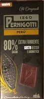 Amount of sugar in Cioccolata extra fondente 80% cacao