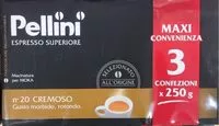 चीनी की मात्रा Pellini n.20 cremoso