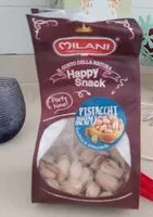Amount of sugar in Pistacchi tostati salati