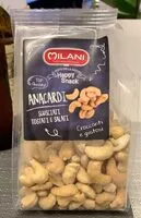 Amount of sugar in Anacardi sgusciati tostati e salati