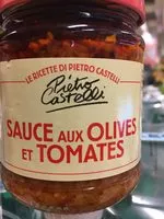 入っている砂糖の量 Sauce aux olives et tomates