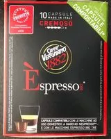 Quantité de sucre dans Capsule Espresso Cremoso