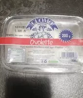 चीनी की मात्रा Ovolette