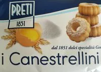 Suhkru kogus sees Canestrelli