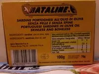 Amount of sugar in Sardine Portoghesi all'olio d'oliva