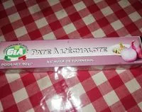 Jumlah gula yang masuk Pâte à l'échalote