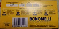 Sugar and nutrients in Bonomelli