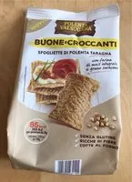入っている砂糖の量 Sfogliette di polenta taragna