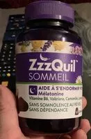 Sucre et nutriments contenus dans Zzzquil sommeil