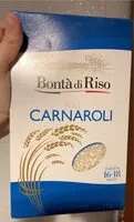 Sokerin määrä sisällä Riso Carnarnaroli