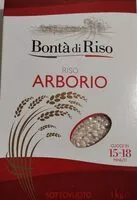 Sokerin määrä sisällä Bontà di riso