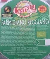 Sucre et nutriments contenus dans Castelli organic