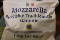 Sucre et nutriments contenus dans Mozzarella specialite traditionnelle garantie