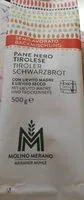 入っている砂糖の量 Pane nero tirolese semilavorato