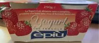 入っている砂糖の量 Yogurt con fragola