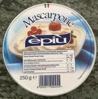 入っている砂糖の量 Mascarpone