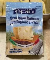 入っている砂糖の量 Formaggio italiano grattuggiato fresco