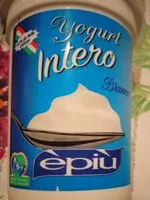 入っている砂糖の量 Yogurt intero bianco