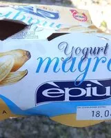 入っている砂糖の量 Yogurt