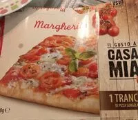 Cantidad de azúcar en 1 trancio fi pizza margherita