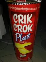 Sugar and nutrients in Crik crok