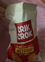 Cantidad de azúcar en Crik crok katchup