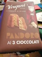 入っている砂糖の量 Pandoro ai 3 cioccolati