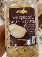 Jumlah gula yang masuk Fave spezzate decorticate