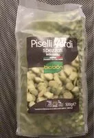 Jumlah gula yang masuk Piselli verdi spezzato