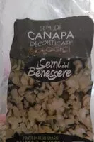 Jumlah gula yang masuk Semi di canapa decorticati biologici