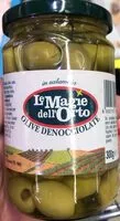 Quantité de sucre dans Olive Denocciolate