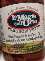 Quantité de sucre dans Pomodori secchi