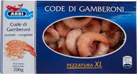Jumlah gula yang masuk Code di gamberoni scottate congelate