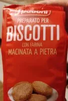 Jumlah gula yang masuk Preparato per biscotti