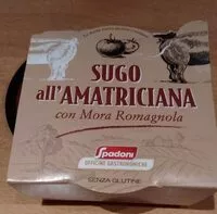 Zuckermenge drin Sugo all'amatriciana di Mora Romagnola