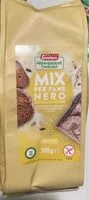Jumlah gula yang masuk Mix per pane nero senza glutine