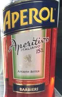Suhkru kogus sees Aperol
