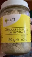 Cantidad de azúcar en Vongole sgusciate al naturale