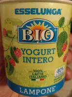 Suhkru kogus sees Yogurt intero lampone bio