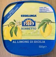Jumlah gula yang masuk Sorbetto Bio al limone di sicilia
