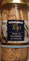 含糖量 filetti di sgombro al naturale