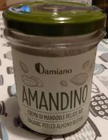 Suhkru kogus sees Amandino