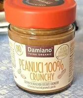 Suhkru kogus sees Peanuci 100% crunchy