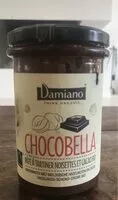 Suhkru kogus sees Chocobella pâte à tartiner bio