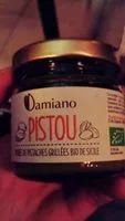 Suhkru kogus sees Puree Pistache grillées bio De Sicile