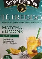 Amount of sugar in Tè freddo matcha e limone tè verde
