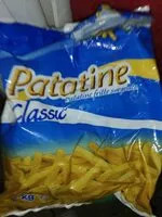 İçindeki şeker miktarı Patatine fritte surgelate